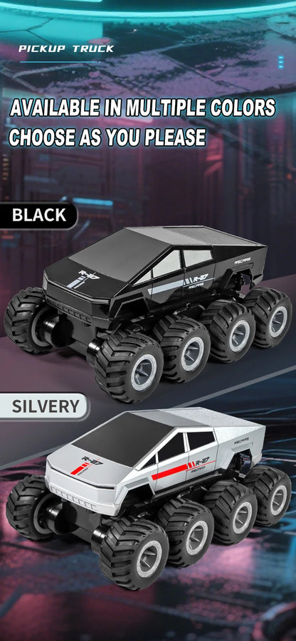 JHD For JJRC Q218 2.4g Amphibious Rc Remote Control Car Eight Wheel Stunt Car Amphibious All Terrain Four-Wheel Drive Climbing