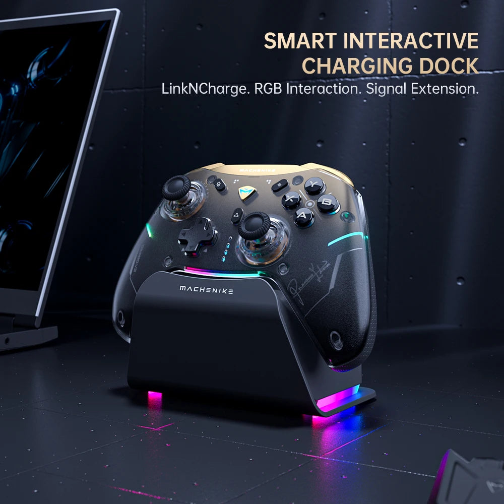 MACHENIKE G5Pro V2 Ultimate Gaming Controller Optical Trigger ABXY Button Hot-Swappable Joystick 4K Resolution For Switch PC