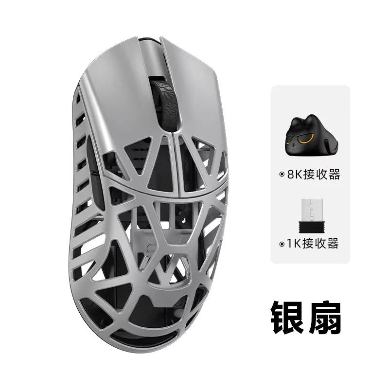 New WLMouse BEAST X MINI Pro Mouse Dual Mode Wireless Mouse Custom PAW3950 8000Hz Magnesium Alloy Gaming Mice FPS PC Accessories