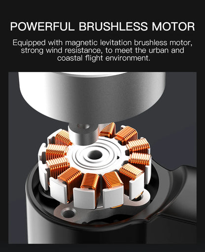 8K HD dual camera GPS drone gimbal 360 ° laser obstacle avoidance brushless quad-axis foldable aircraft