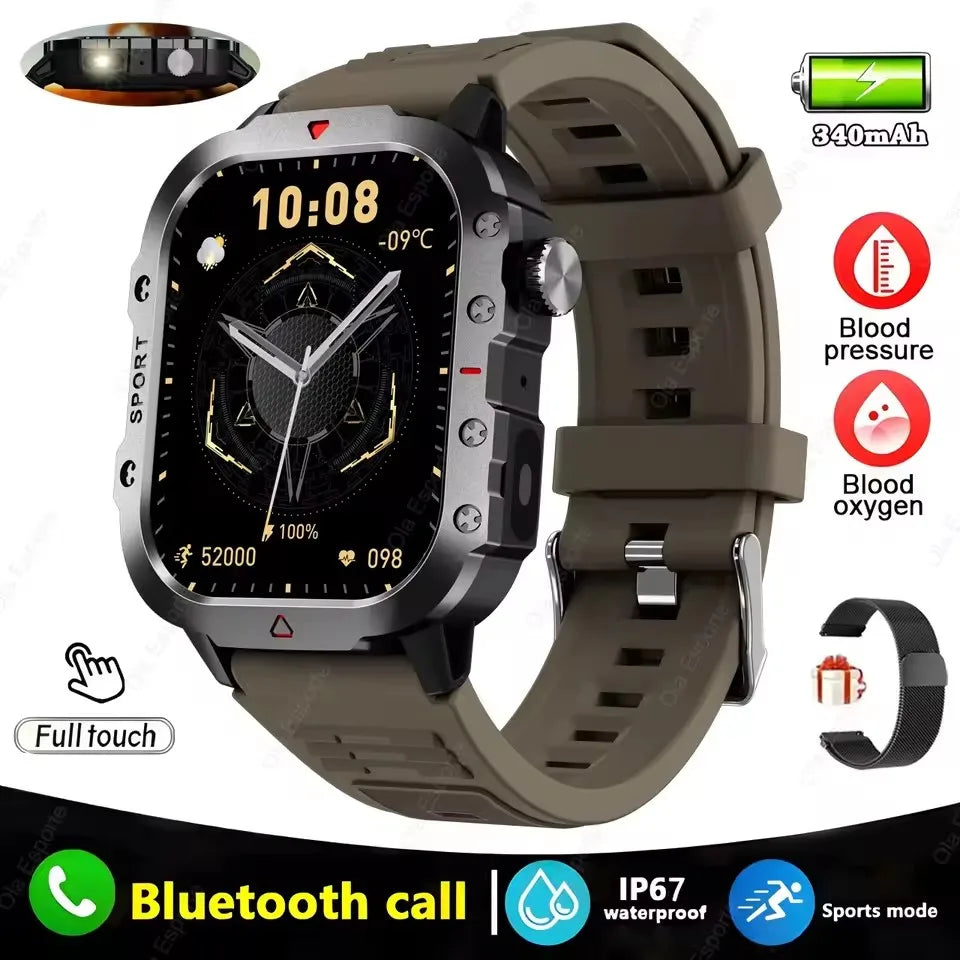 2025 New Smartwatch For Women GPS Smart Watch Men 1.71 Inch HD Display GPS & Make/Receive Phone Calls 400mAh Battery Braceletes