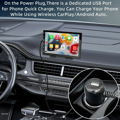 9 inch Car Radio Multimedia Video Player CarPlay Android Auto IPS Touch Screen AUX Input Bluetooth MirrorLink Universal