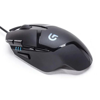 Logitech G402 Gaming Mouse with Adaptive Technology Ergonomic Contoured Shape for Casual And Professional Esports