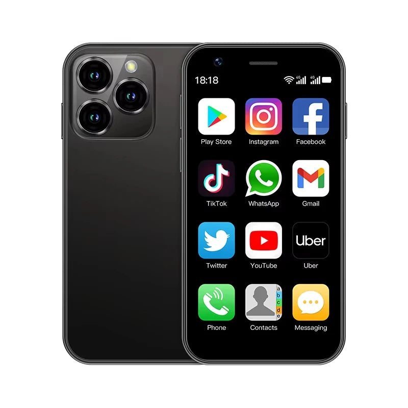 The smart phone in your pocket! SOYES XS16 3-inch Android 10.0 Mini Phone 4G Network Dual SIM Card 3+64G Memory with Play Store