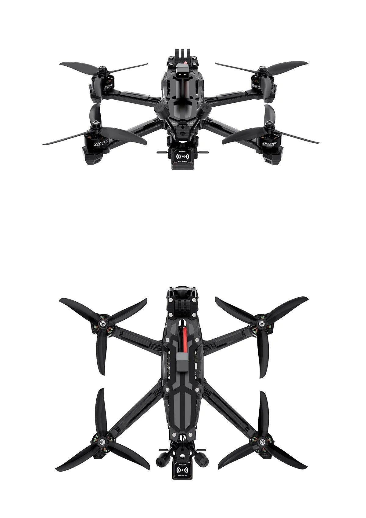 GEPRC Vapor X5/D5 HD O4 Pro FPV Drone 5Inch O4 Air Unit VTX 4K 60A 4IN1 ESC XT60 1960KV Motor RC Quadcopter Freestyle Drone