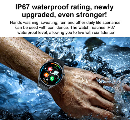 2025 New Watch 3 Smart Watch Men 1.53 Inch HD Screen GPS Fitness tracker Bluetooth Call Health IP67 Waterproof Smartwatch Man