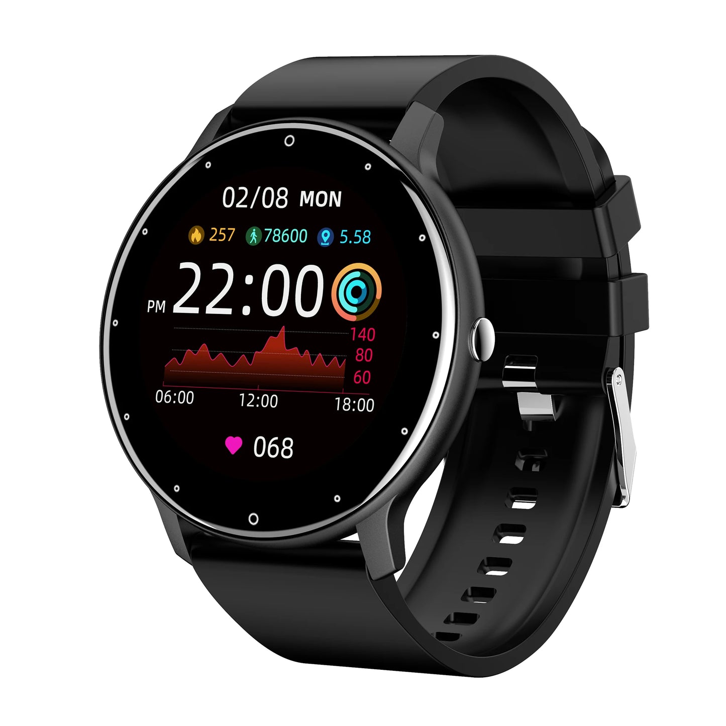 Smart Watch For Women Men 1.28"HD Display Multi Sports Modes Camera Control Music Control Sports Pedometer Watch For Android IOS