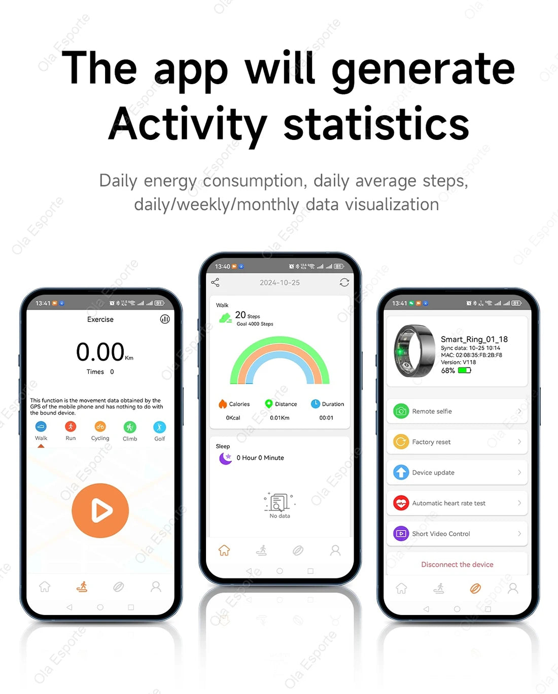 New Ceramic Smart Ring 2025 Men Women Gesture Swing Take Photos Heart Rate Blood Oxygen 5ATM Waterproof Multi-sport Mode Rings