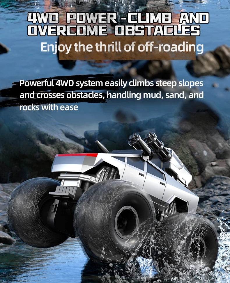 RC Car Amphibious Climbing Off-Road Drift Vehicle Children's Toy 2.4G Remote Control Cars Model Toys for Boys Christmas Gifts