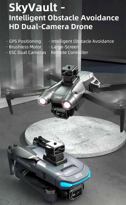 JJRC X28 Pro GPS Drone 4K Professional HD Dual Camera With Screen 5G WIFI 360° Obstacle Avoidance Brushless Rc Quadcopter Drone