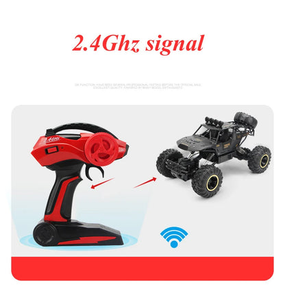 RC Off road Truck 1/12 4WD RTR Durable Beginner All Terrain RC Car High Speed 20Km/h Remote Control Monster Truck Adult Gift Toy