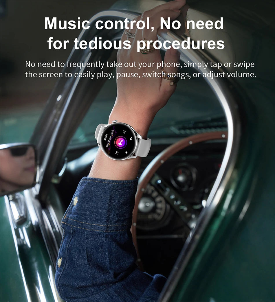 2025 New Watch 3 Smart Watch Men 1.53 Inch HD Screen GPS Fitness tracker Bluetooth Call Health IP67 Waterproof Smartwatch Man