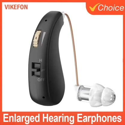 Enlarged Hearing Health Earphones Enhance Ear Sound Protection for The Elderly with Hearing Loss and Tinnitus for Hearing Aid