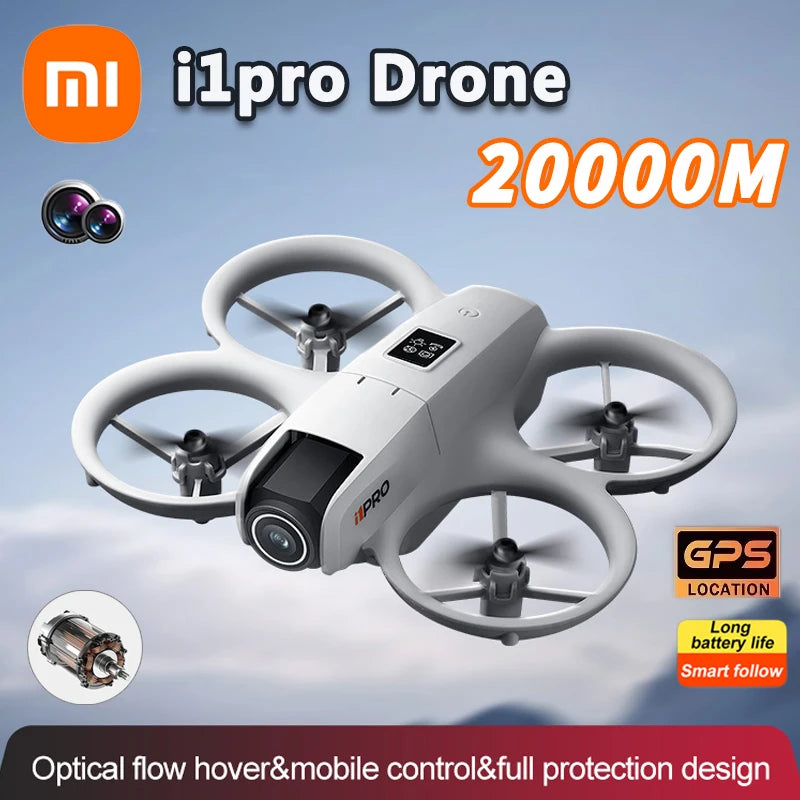 Xiaomi i1PRO Drone 8K HD Camera Professional 5G WIFI Brushless FPV UAV With screen remote control avoidance Aerial UAV RC20000M