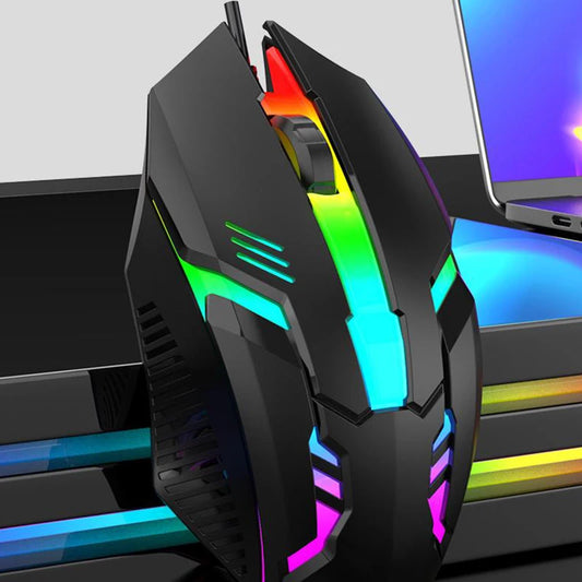 USB Wired Gaming Mouse 1200 DPI 3 Buttons Silent Mause Backlit Professional Gamer Mice Ergonomic Computer Mouse For PC Laptop