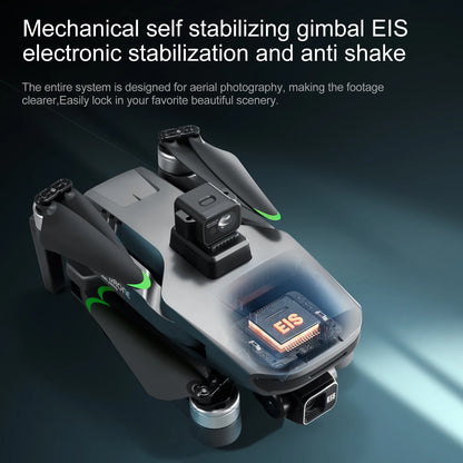S155 MAX GPS Drone Professional 4K Camera 7.2-inch Touch Screen 3-Axis Gimbal EIS Relay Aircraft Obstacle Avoidance Dron Toy