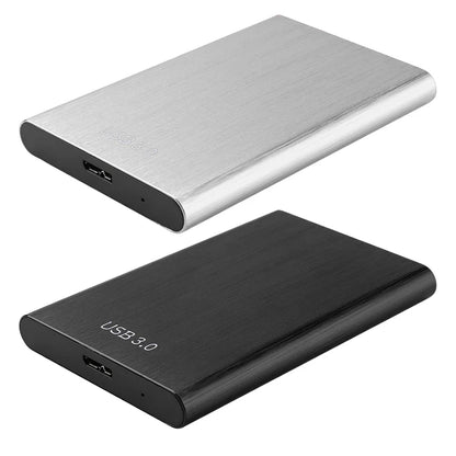 2.5 Inch Portable Hard Drive USB 3.0 External Hard Drive 1TB Metal External Hard Disk Plug and Play for Macbook Tablet Computer