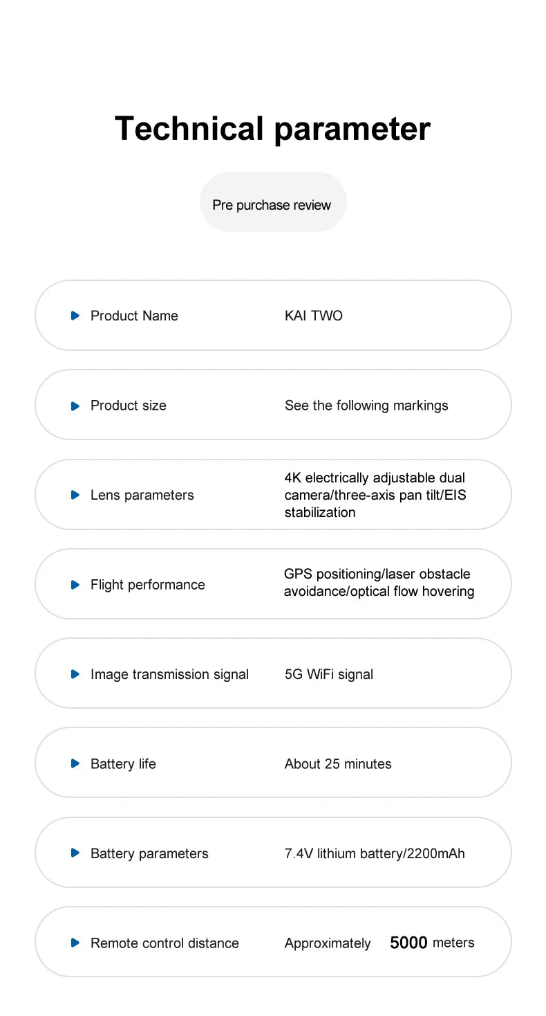 KAITWO Pro GPS Drone HD Camera Aerial Photography FPV 4K 3-axis Anti-shake Gimbal Brushless Obstacle Avoidance Quadcopter Toys ﻿