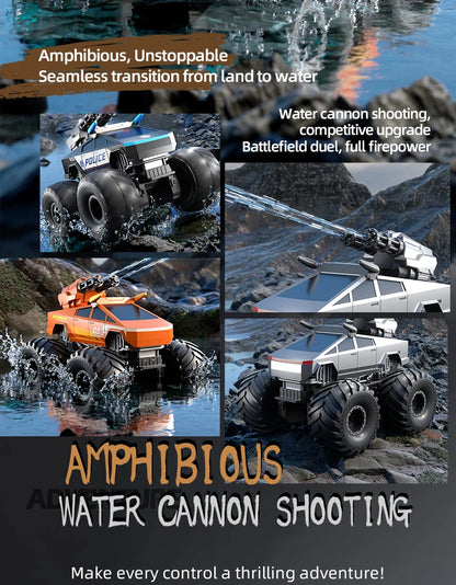 RC Car Amphibious Climbing Off-Road Drift Vehicle Children's Toy 2.4G Remote Control Cars Model Toys for Boys Christmas Gifts