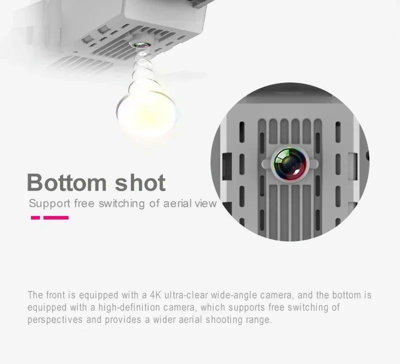 E88Pro Profesional HD Dual Camera Drone with Wide-Angle Head Remote Quadcopter Airplane Toy Helicopter