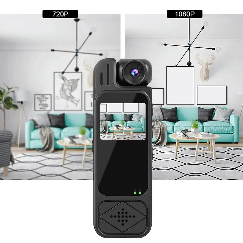 2K Full HD Sport& Action Video Cameras for Body Mounted Camera Night Vision Digital Video Recorder 1.3inch Bodycam Police Camera