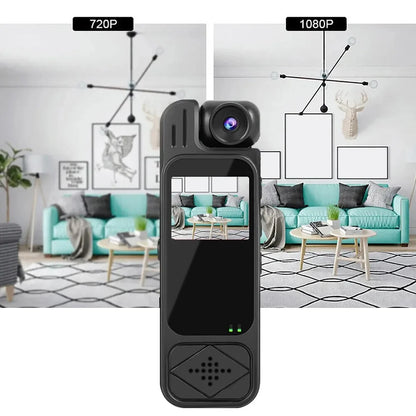 2K Full HD Sport& Action Video Cameras for Body Mounted Camera Night Vision Digital Video Recorder 1.3inch Bodycam Police Camera