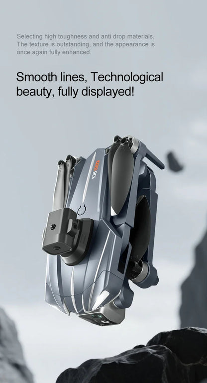 GPS MAX Drone with 8k professional HD camera 5G WiFi Brushless barrier avoidance Folding quadcopter