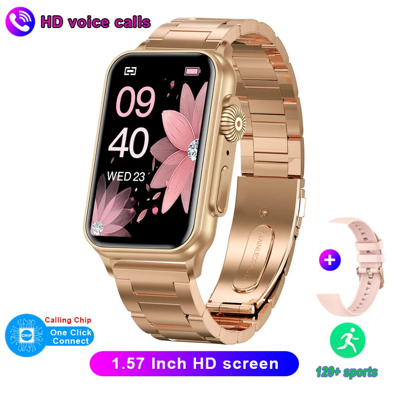 For HUAWEI XIAOMI Smart Watch Waterproof Sport Bracelet GPS Fitness Tracker 1.57 Inch Bluetooth Call Smartwatch For Men Women
