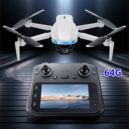 Mini Drone Professional 3-Axis Gimbal 5G WIFI GPS 8K Camera RC Drone with Screen Digital Relay Image Transmission Aerial UAV