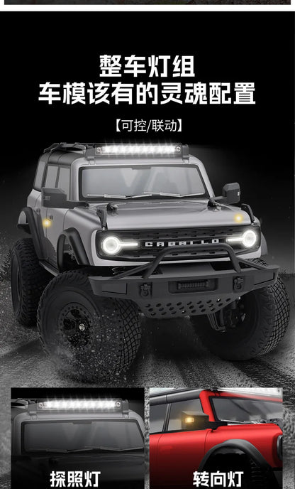 Wltoys New 1:18 Electric Four-Wheel Drive Climbing Car Remote Control Horse Model Toy For Children RC Car Toy