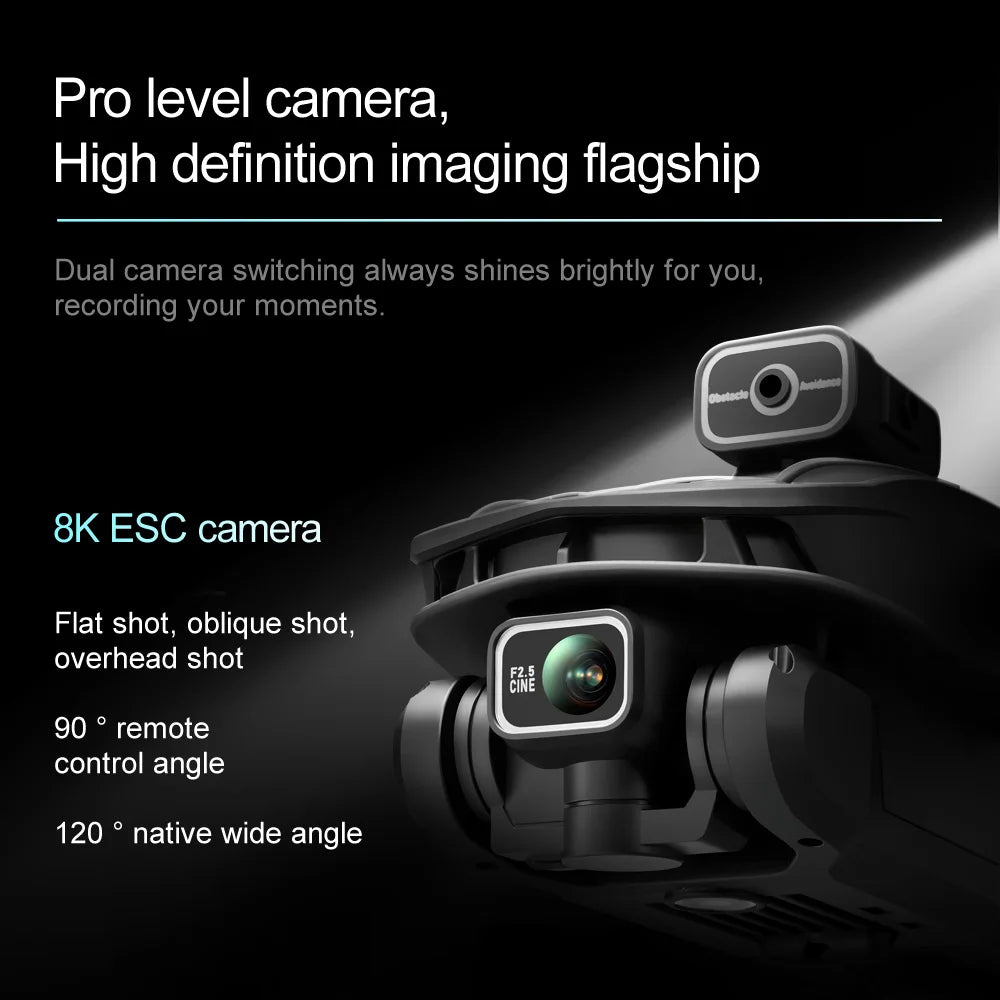 Xiaomi Mijia New V168 Drone Professinal Three Camera Wide Angle Optical GPS Localization Four-way Obstacle Avoidance Quadcopter
