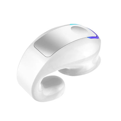 Ear-Clip Wireless Headsets TWS Bass Music Earring Bluetooth 5.3 Earphones Single Sport Headphone With Mic Touch Business Earbud