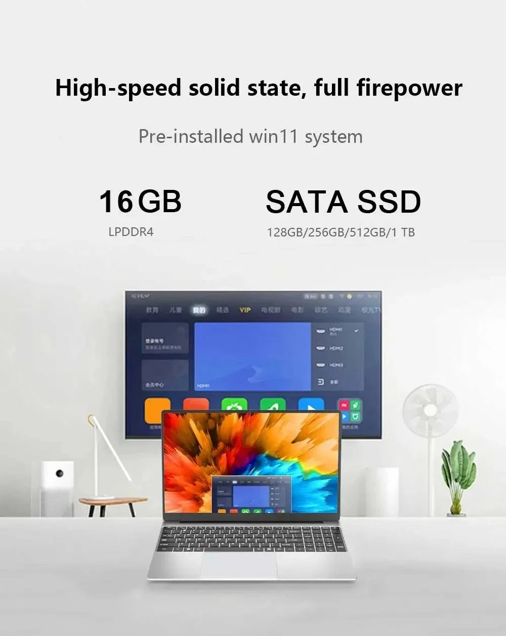 CARBAYTA 15.6" Laptop Computer Intel N5095 Notebook PC 16GB 32GB DDR4 128GB-2TB SSD Office Study PC Windows 11 1080P Laptops