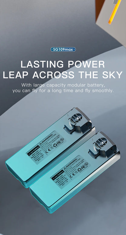 Professional SG109 MAX GPS Drone 8K Camera Aerial FPV Brush Avoiding Obstacle with Large Screen Remote Control Folding Dron