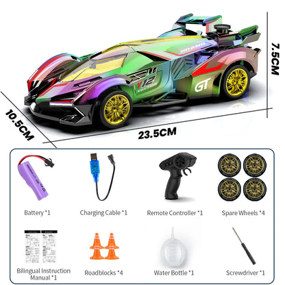 Rc Car 4Ch High-Speed Remote Control Drift Racing Car Electric Sportscar Toy Vehicle Model Toys for Boys Kids Birthday Gift