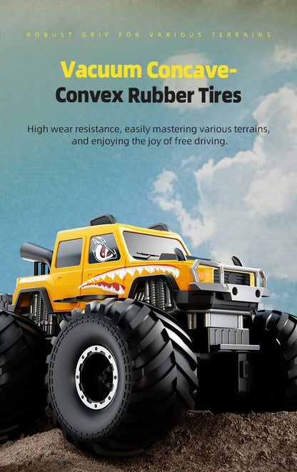 KBDFA Q215 Amphibious RC Car 2.4G 4WD Remote Control Truck Climbing Off Road Waterproof Armored Vehicles Kid Toys Gift