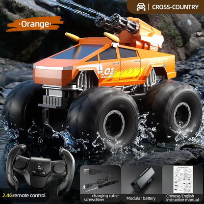 RC Car Amphibious Climbing Off-Road Drift Vehicle Children's Toy 2.4G Remote Control Cars Model Toys for Boys Christmas Gifts