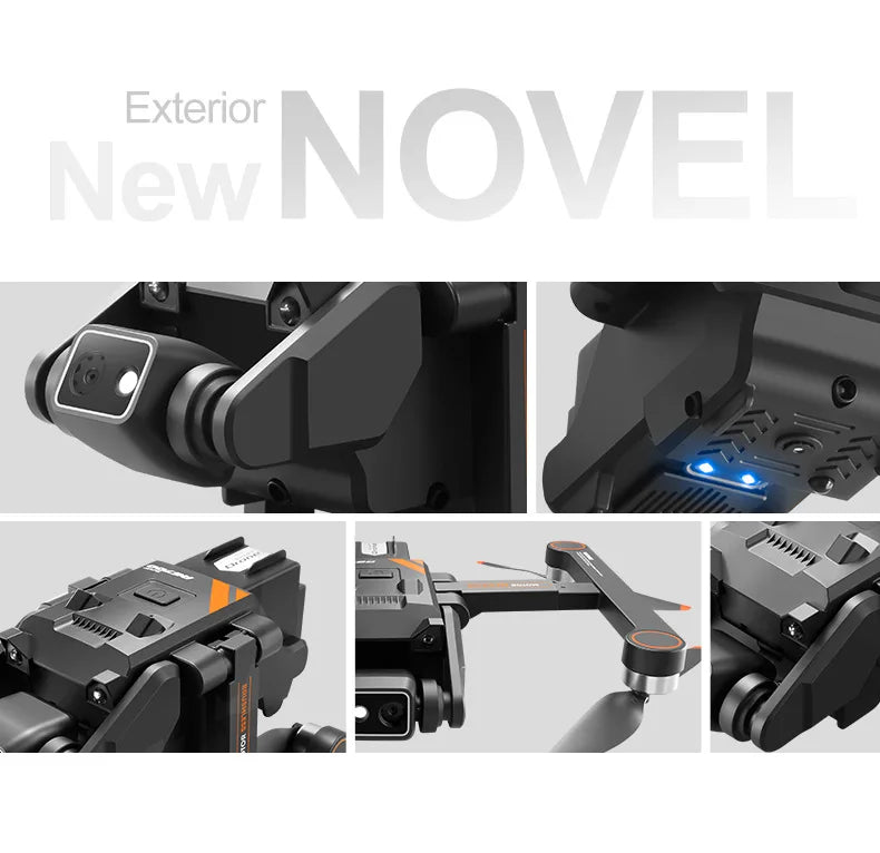 2025 RG700 PRO RC Drone Obstacle Avoidance Aerial photography 4K Dual Camera Quadcopter Gps Four-Axis Helicopter Drone Gift Toy