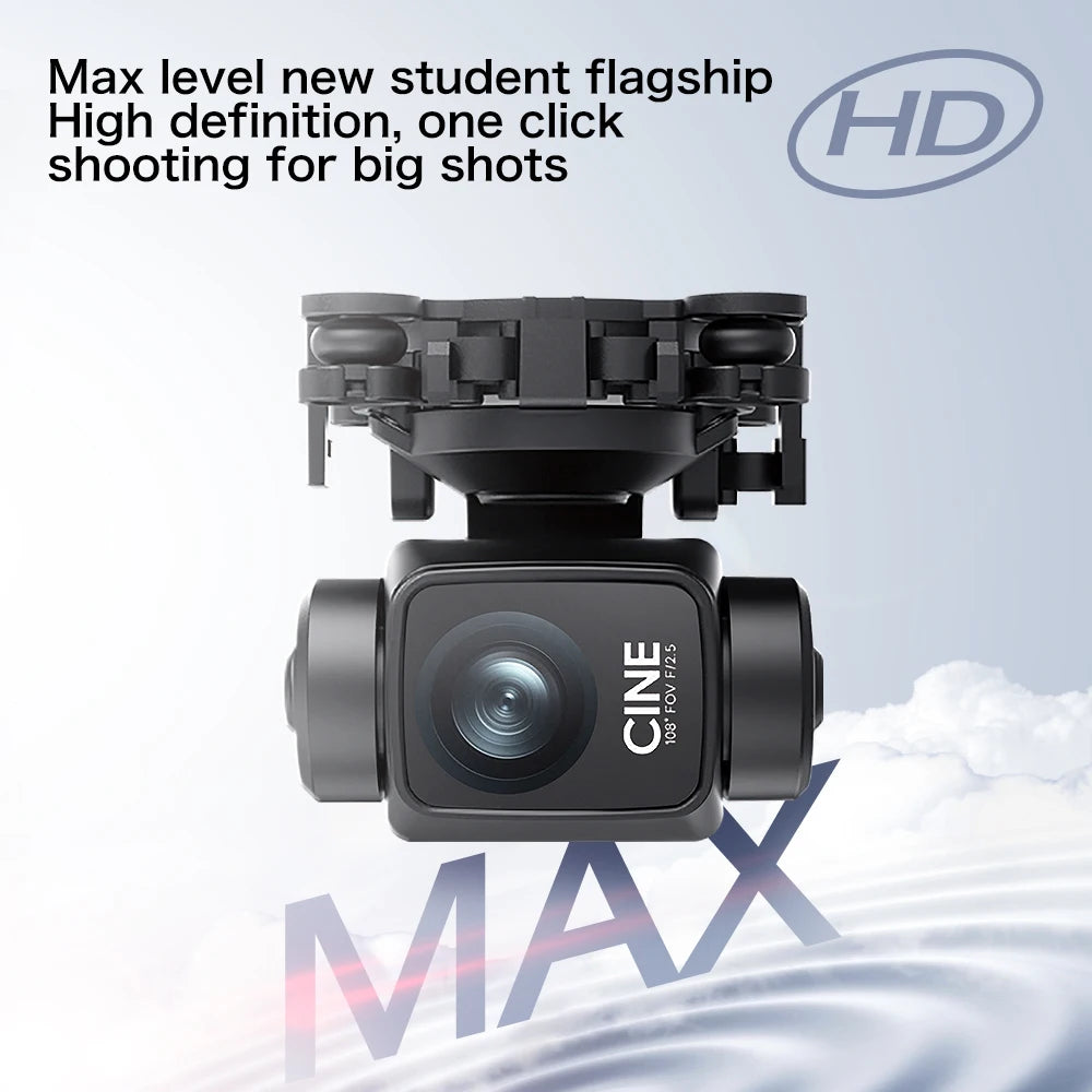 New S-X1 Max 5KM LCD SC GPS Drone 4K Dual Camera 5G Wifi FPV 3-Axis Gimbal Professional Digital image transmission RC Dron Toys