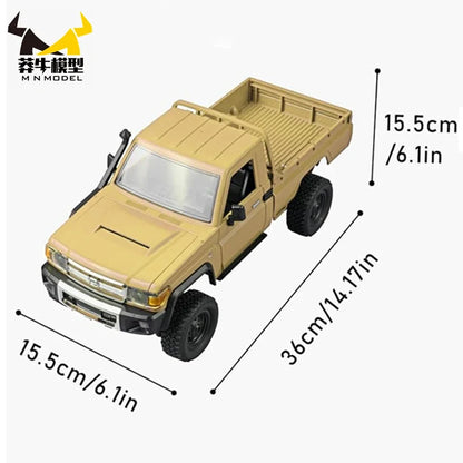 MN MODEL 1/12 4WD Remote Control Diving Off-road Car Climbing Truck All Terrain Vehicle Rock Crawler Wading Pickup Toy for Adult