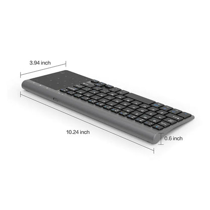 Portable Thin Numeric Keyboard 2.4Ghz Wireless  Keypad With Number Touchpad For Tablet Desktop Laptop PC Dropshipping