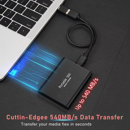 SSD High Speed Mobile Solid State Drive 16TB 8TB 2TB USB3.1 Portable Mobile Hard Drive