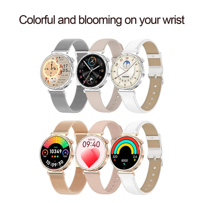 Fashion Women Bluetooth Call Smart Watch Watch AMOLED HD Screen Health Monitoring Waterproof Smartwatches 2025 New Android IOS