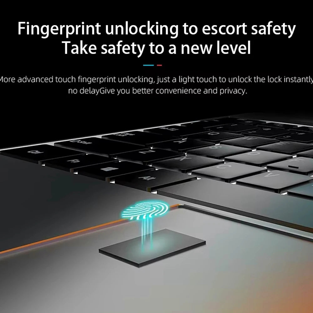 CARBAYTA AMD Ryzen 7 2700U Laptop - 36GB RAM 2TB SSD Metal Body Bluetooth Windows 11 pro Gaming IPS Portable Computer