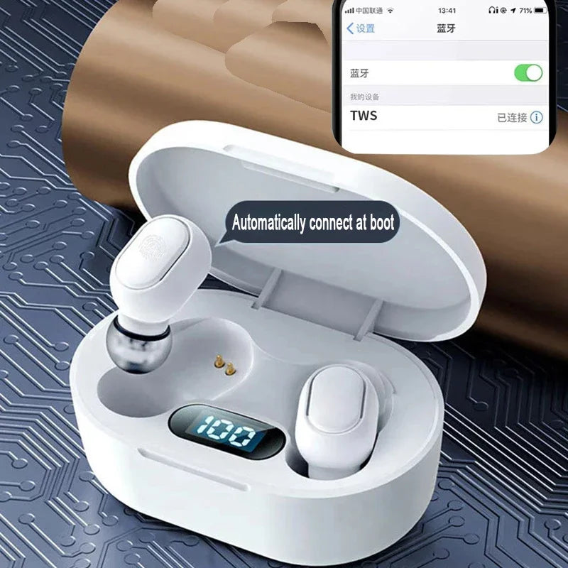 E7S Wireless Bluetooth Earphones TWS Headset Noise Cancelling Earphones With Microphone Headphones For iPhone Xiaomi