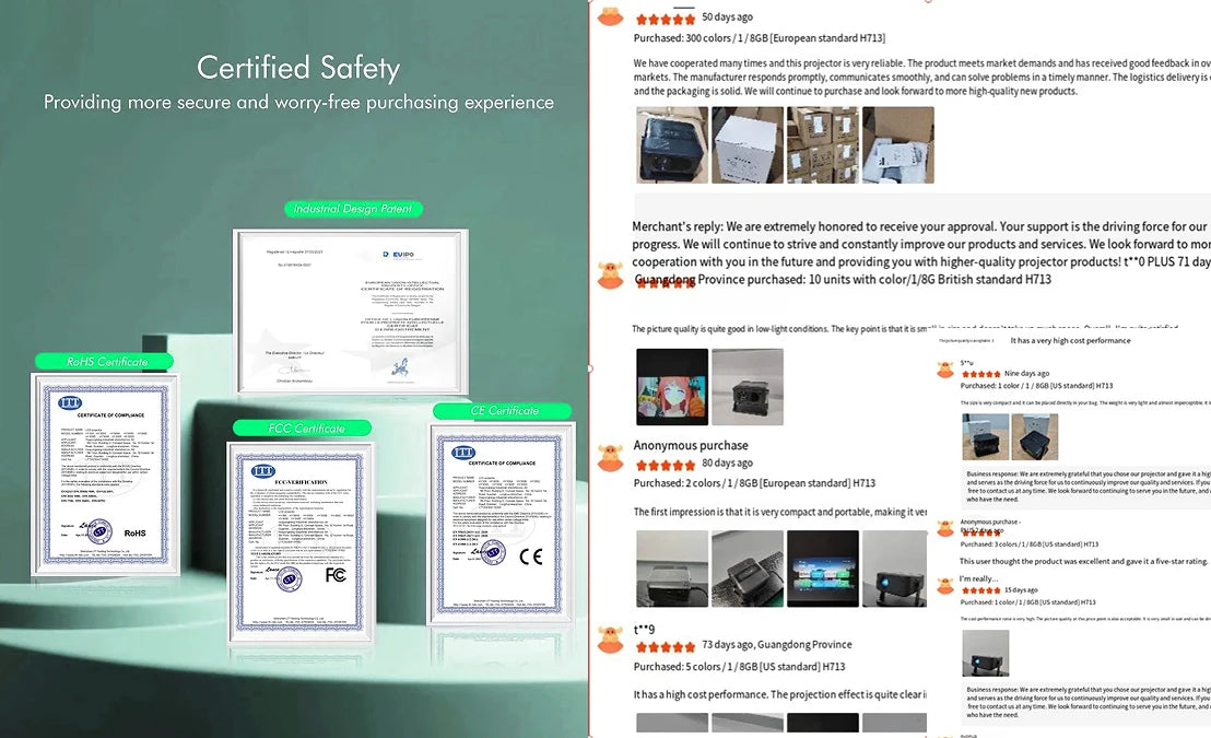 Digital Projector Android With Holder HD Video Smart Projector Outdoor with HDMI USB Wireless Connection for Home Cinema Out