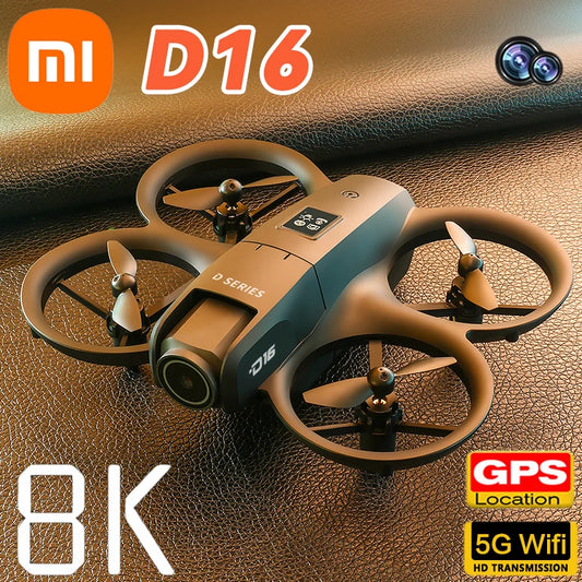 Xiaomi Original D16 Drone 8K 5G GPS Professional HD Aerial Photography Remote Control Aircraft Bushless Motor Quadcopter UAV