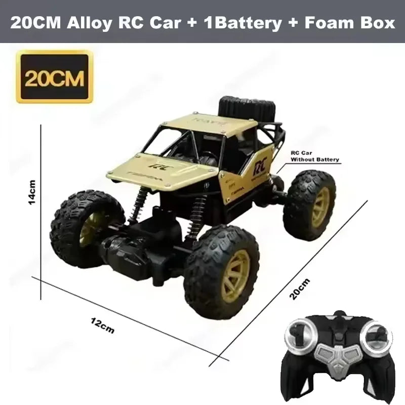RC Off road Truck 1/12 4WD RTR Durable Beginner All Terrain RC Car High Speed 20Km/h Remote Control Monster Truck Adult Gift Toy
