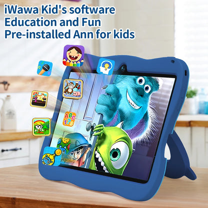 7 Inch Kid Tablet 4GB RAM 64GB ROM Android 13 Wi-Fi Battery Dual Camera Children's Gift Kids Software