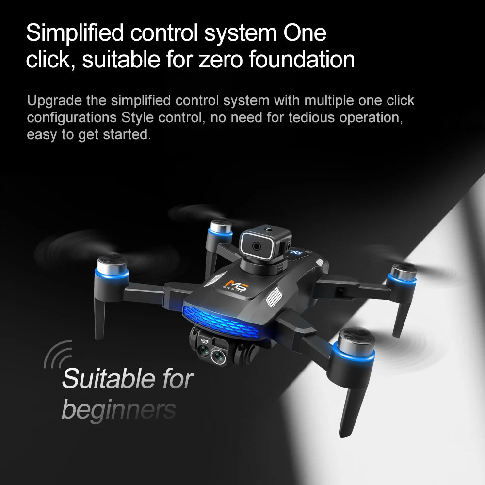 Xiaomi M6 Drone 8K Professional Aerial HD Camera 5G WIFI Intelligent Obstacle Avoidance With Screen Remote Control Drone Toys